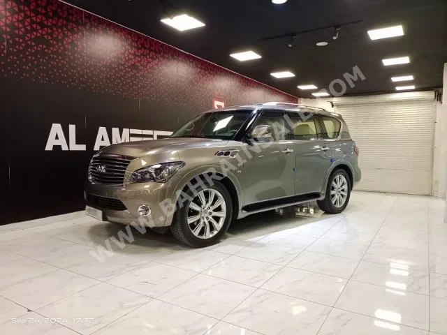 Infiniti QX 80 2014 SUV Automatic 8 223,000 4WD Bronze Gasoline