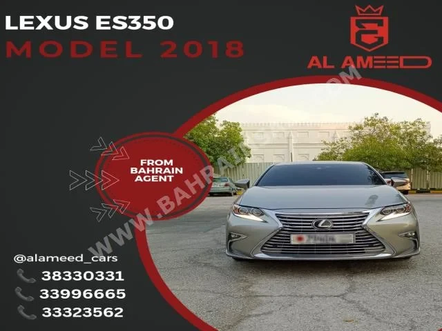 Lexus ES 350 2018 Sedan Automatic 6 117,000 RWD Silver Gasoline