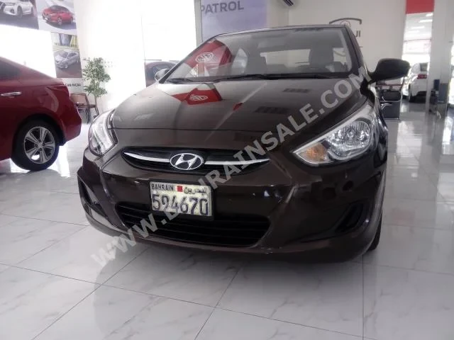 Hyundai Accent 1.6 2017 Sedan Automatic 4 43,000 FWD Brown Gasoline