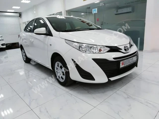 Toyota Yaris 2020 Sedan Automatic 4 12,000 FWD White Gasoline