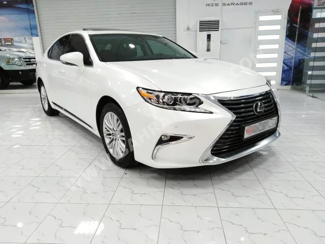 Lexus ES 350 2017 Sedan Automatic 6 78 RWD White Gasoline